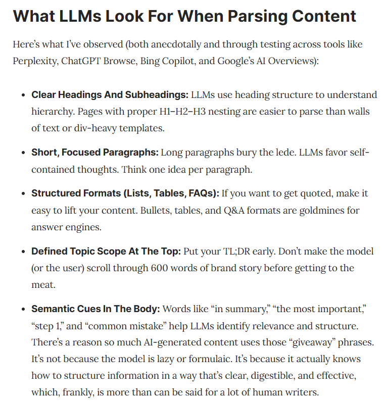 How LLMs Decide What to Cite