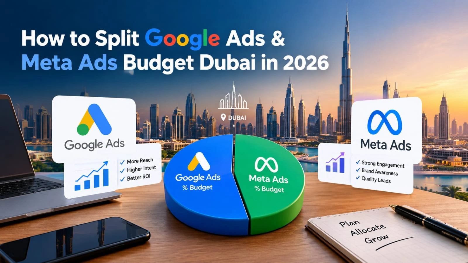 How-to-Split-Google-Ads-Meta-Ads-Budget-Dubai-in-2026